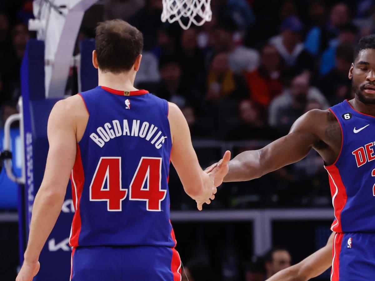 Pistons' Bojan Bogdanovic Trade Rumors: Lakers, Raptors, Pelicans