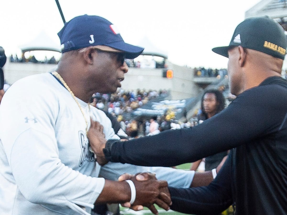 What Deion Sanders said about Eddie Robinson Jr. rejecting postgame hug