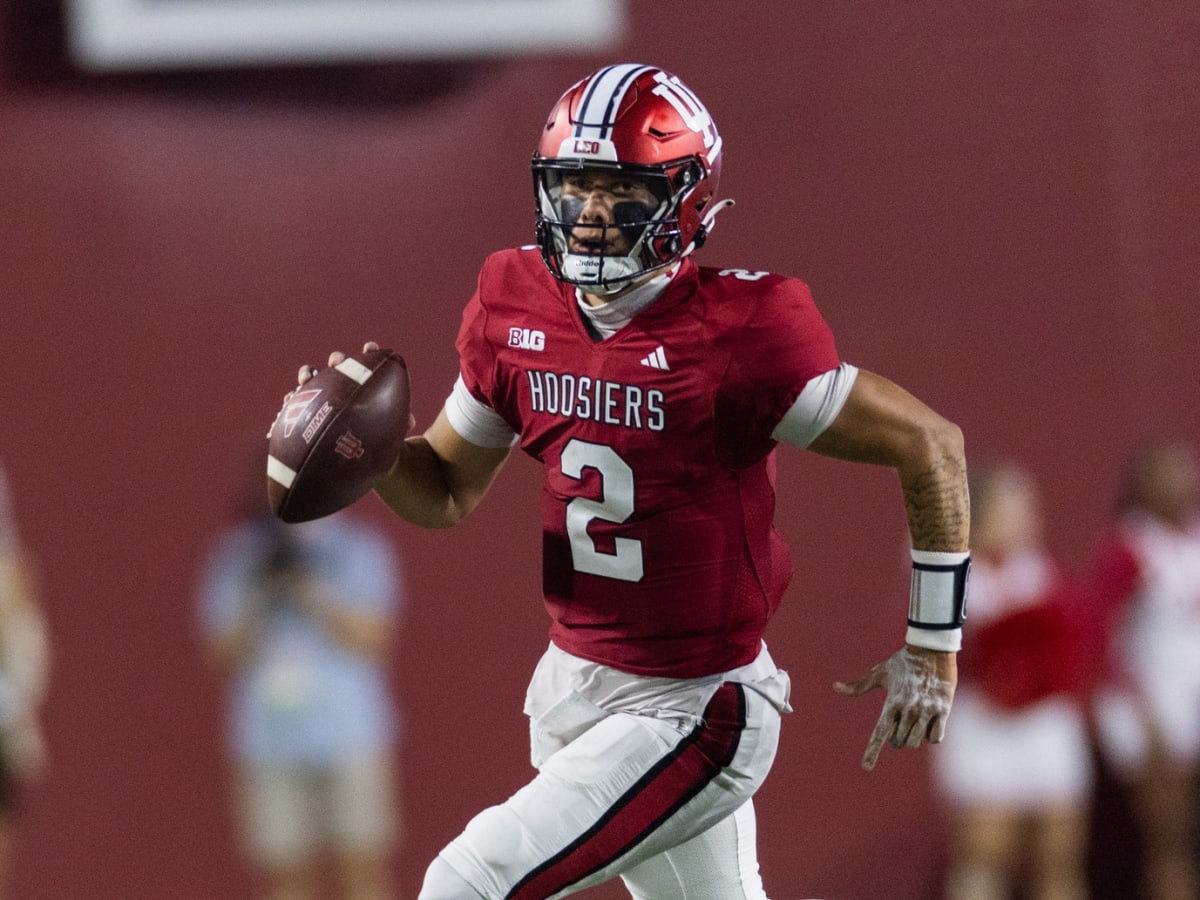 IU football QB Tayven Jackson records top-5 PFF grade for week 2