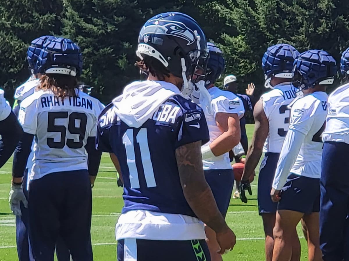 Tracking Jaxon Smith-Njigba's every move for one day at Seahawks training  camp - The Athletic