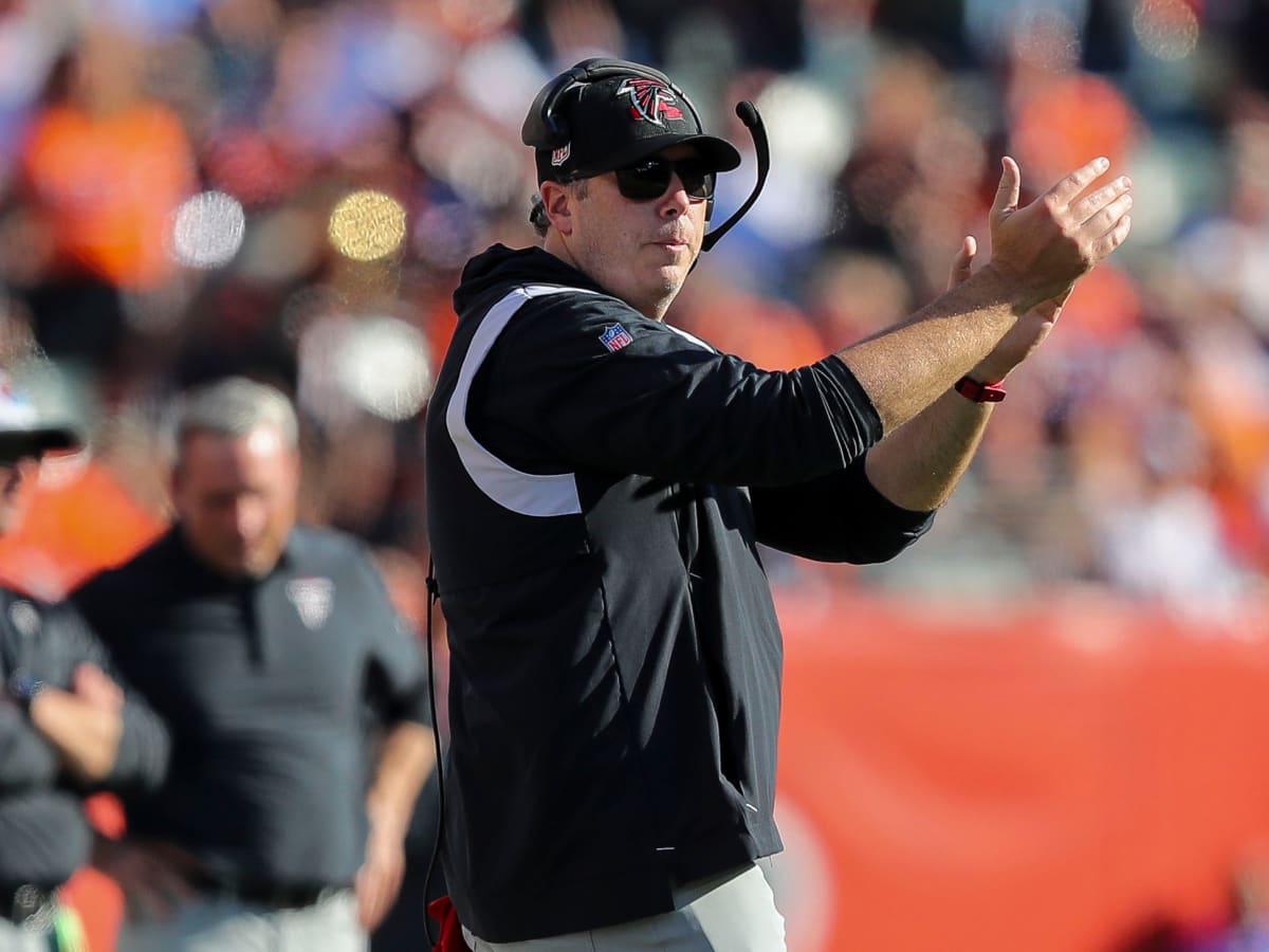 Falcons coach Arthur Smith brushes off dismal passing stats following  opening win over Panthers