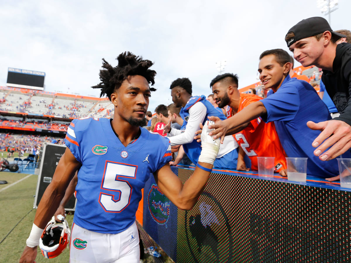 Who follows C.J. Henderson, Kadarius Toney in Florida Gators' No. 1?