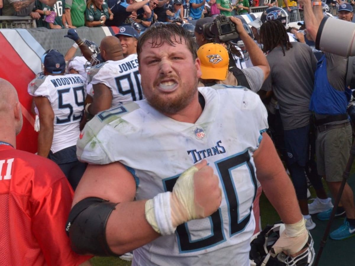 Tennessee Titans center Ben Jones leads NFL offensive linemen in  consecutive games played - Sports Illustrated Tennessee Titans News,  Analysis and More