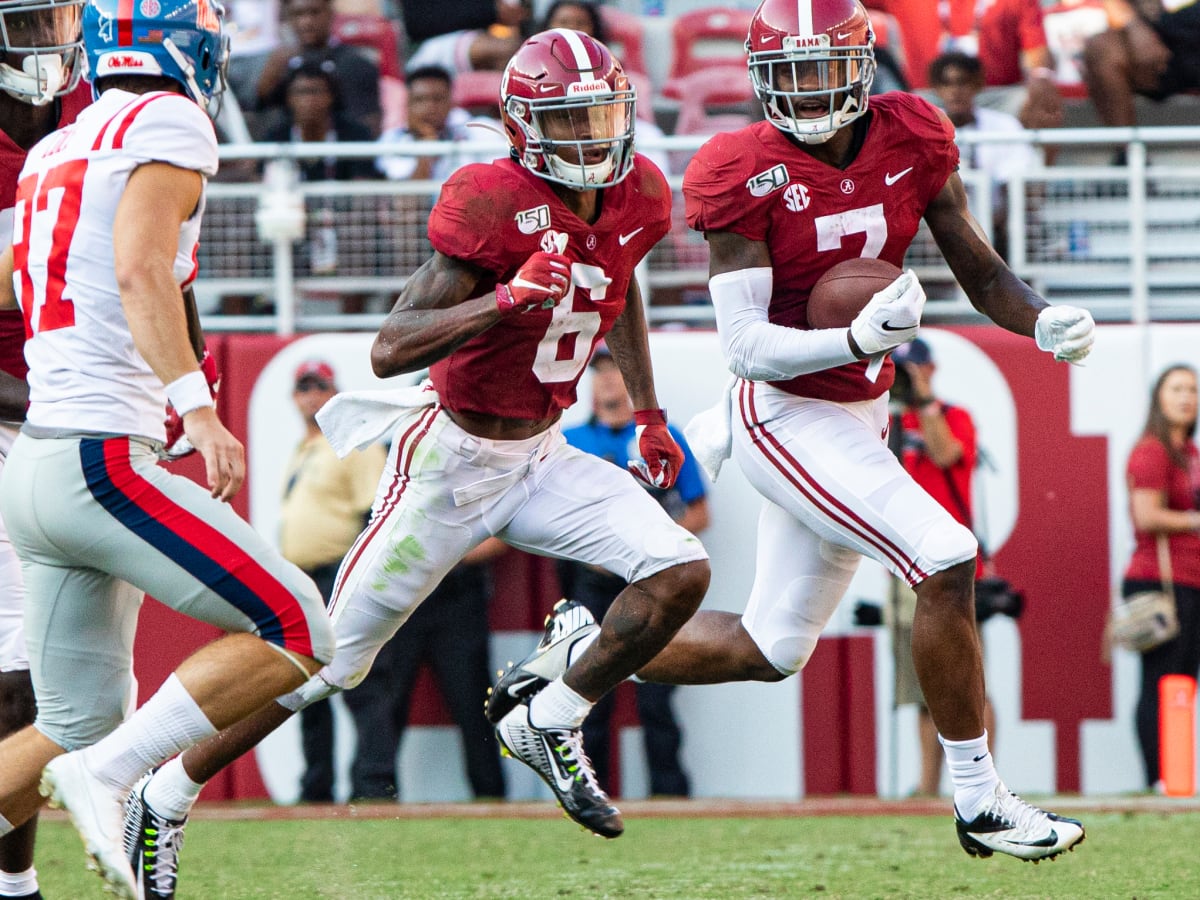 MLFootball on X: DeVonta Smith is back in Bama' 🤯 What are the odds?   / X