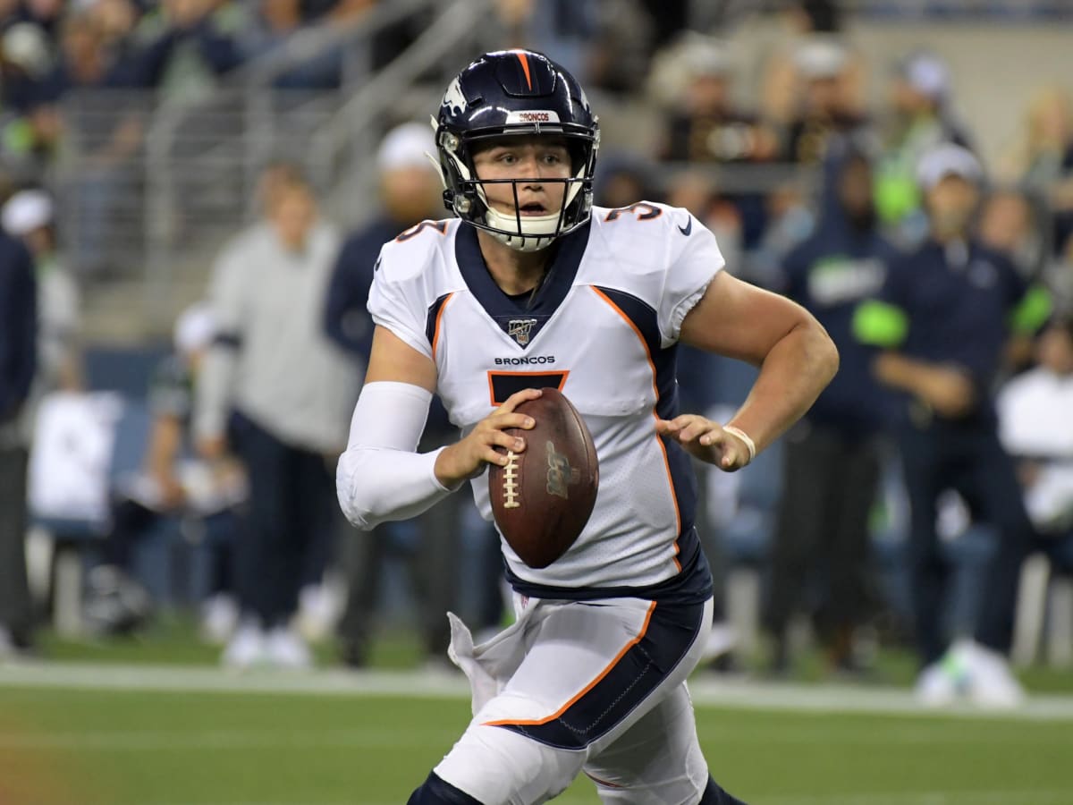 Healthy Drew Lock is 'ready whenever,' trusts Broncos' plan for return