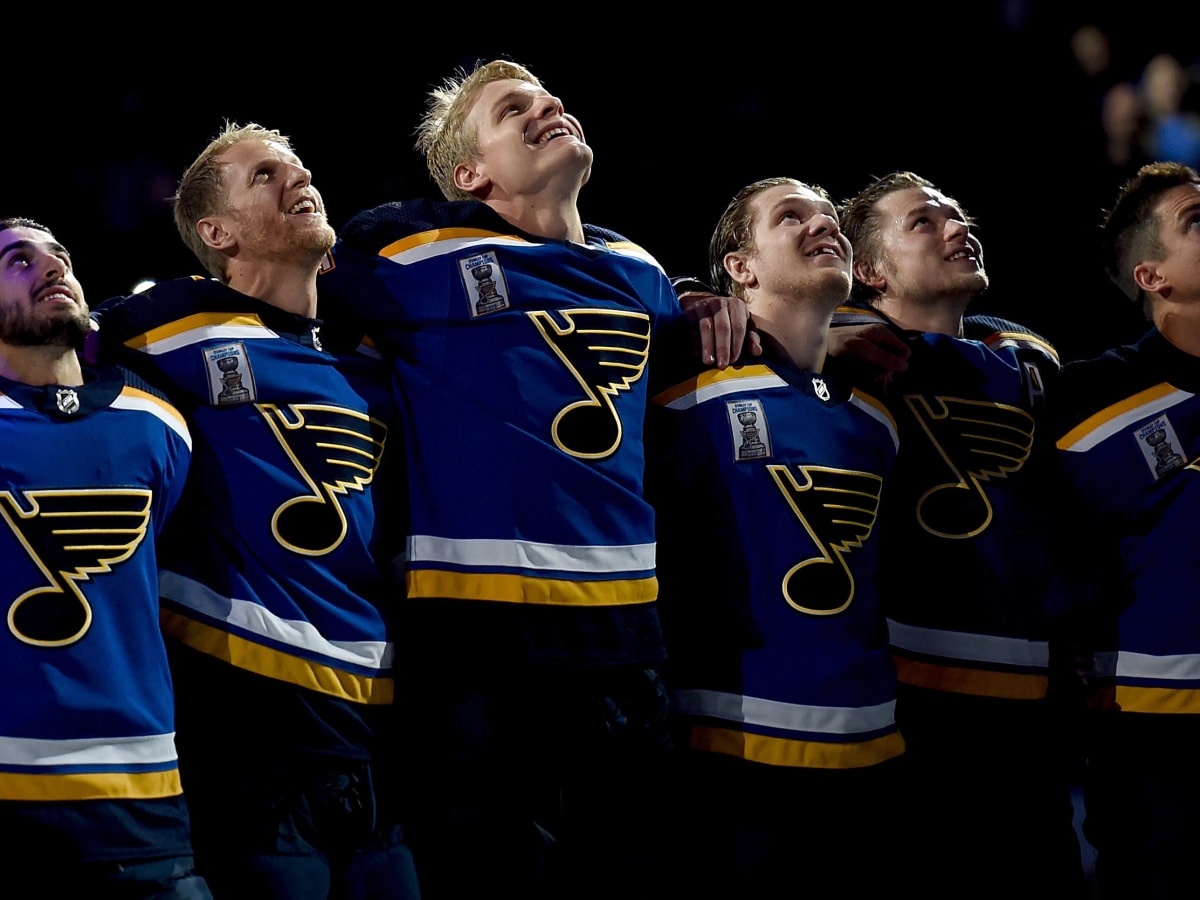 St. Louis Blues, emphasis on the blue