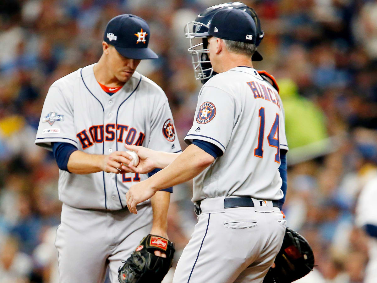 Astros go for ALDS sweep with Zack Greinke up against Charlie Morton