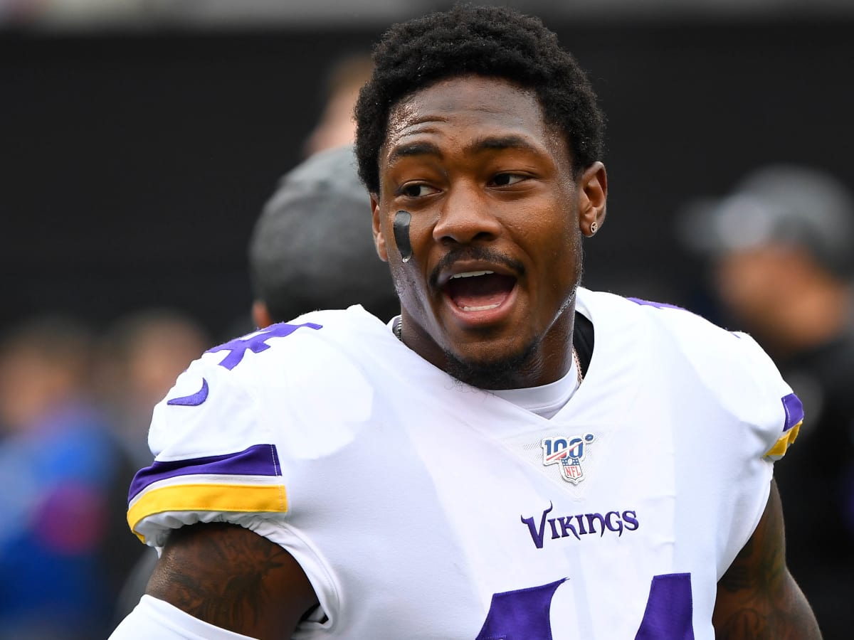 Minnesota Vikings' Stefon Diggs during the International Series NFL match  at Twickenham, London. PRESS ASSOCIATION Photo. Picture date: Sunday  October 29, 2017. See PA story GRIDIRON London. Photo credit should read:  Simon