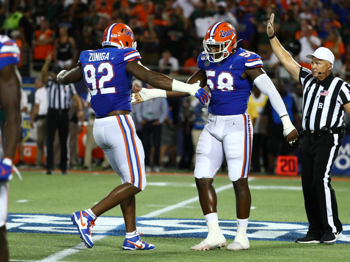 Florida's Jabari Zuniga honored by SEC - Alligator Army