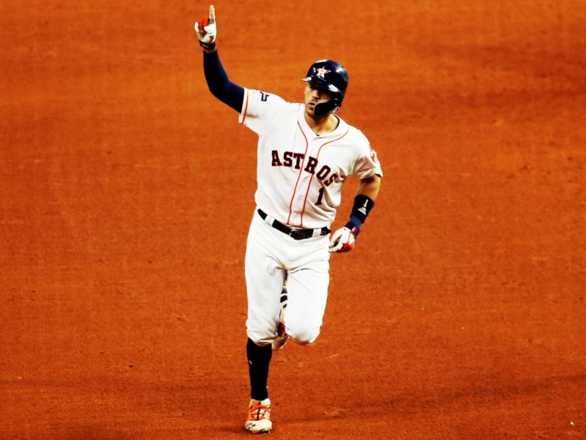 Carlos Correa, Right on Time, Scores Winning Run as Astros Tie ALCS