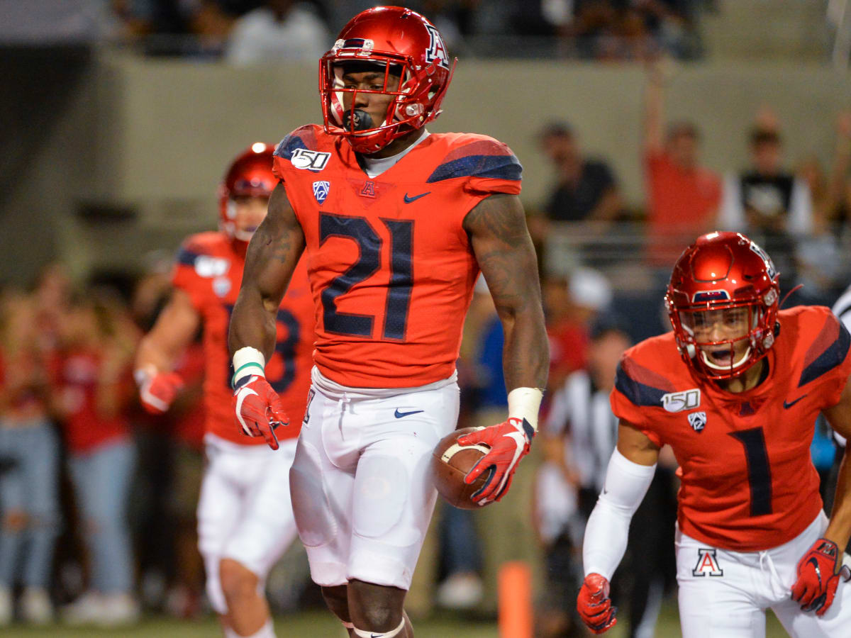 How Arizona running back J.J. Taylor performed at the NFL scouting