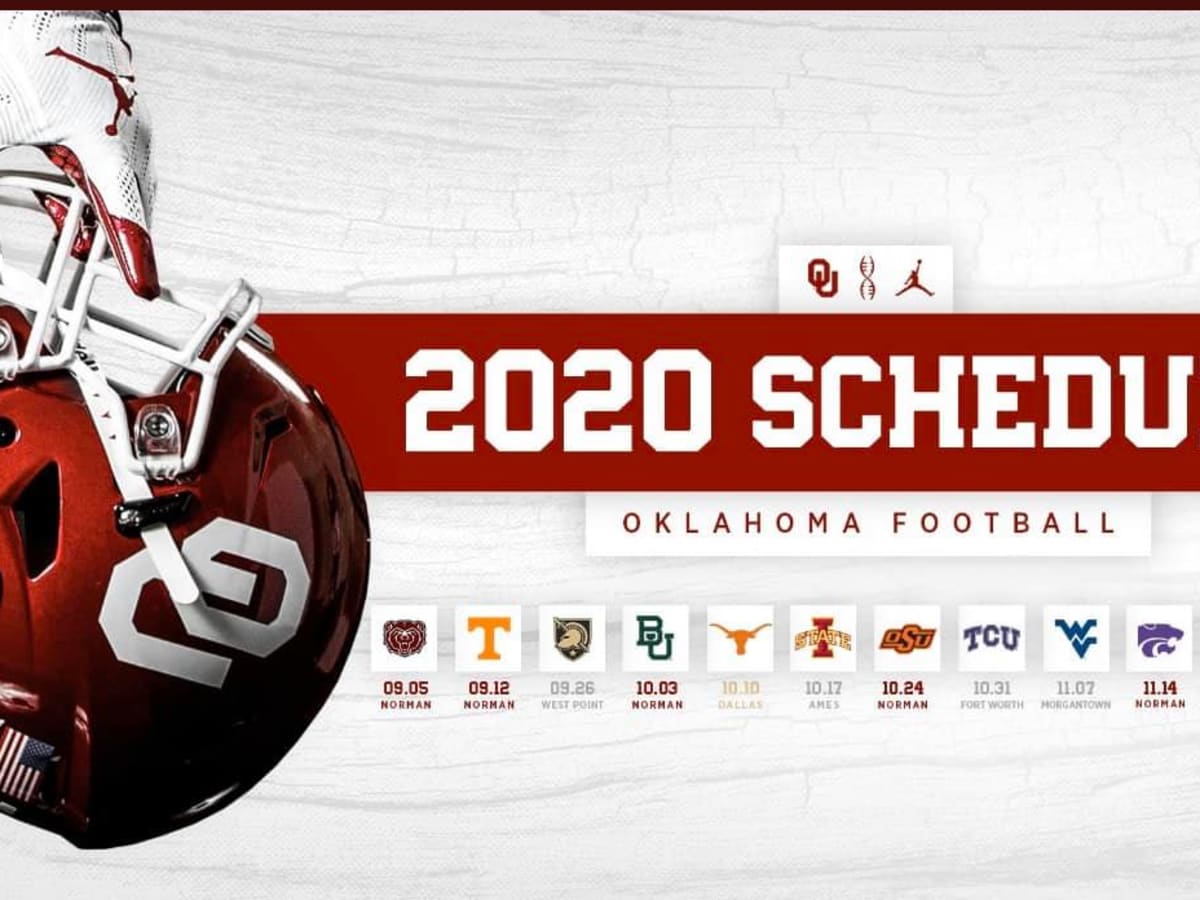 Ou Schedule 2022 Ou Releases 2020 Football Schedule - Sports Illustrated Oklahoma Sooners  News, Analysis And More