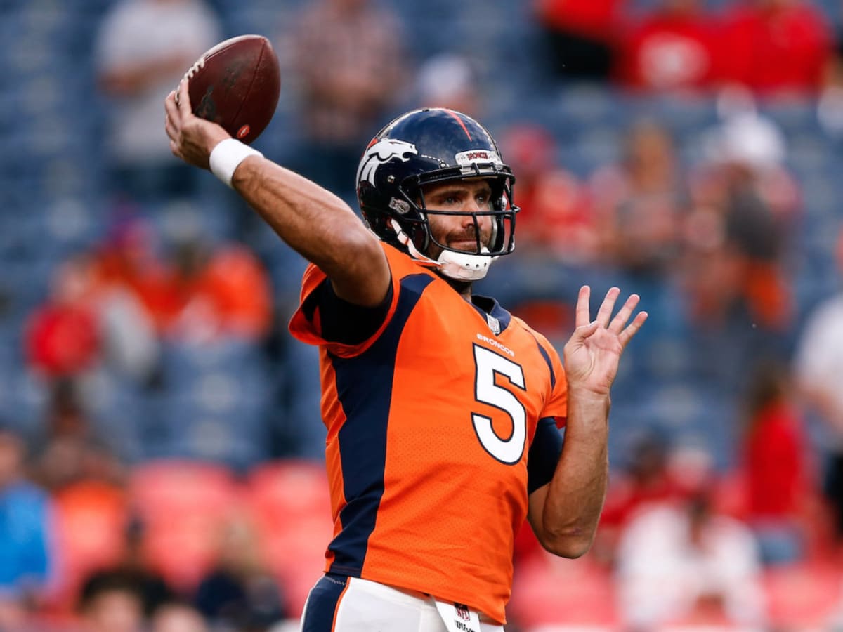 Denver Broncos QB Joe Flacco to miss Browns game with neck injury