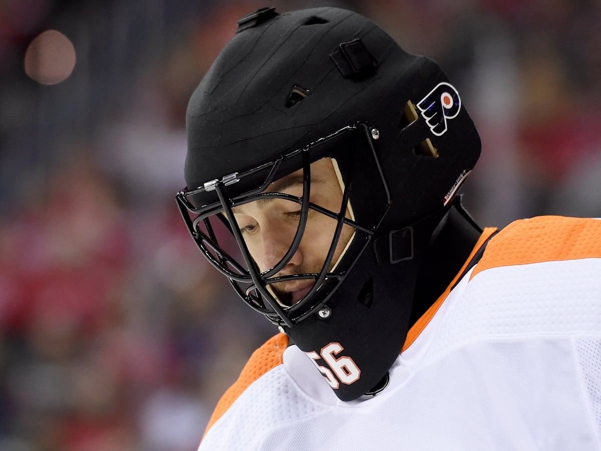 Flyer History - Goalie Mask Photo