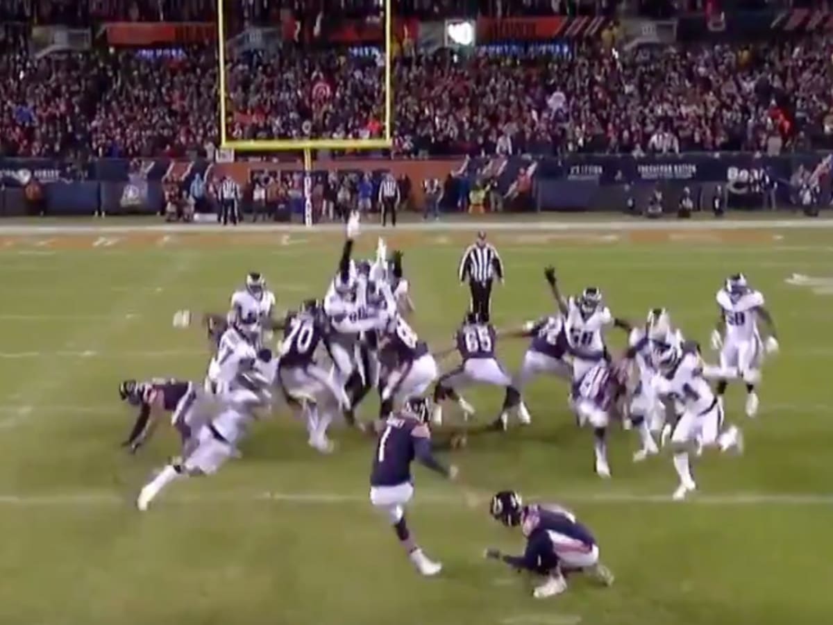 NFL Rules Cody Parkey's Missed Field Goal Was Blocked