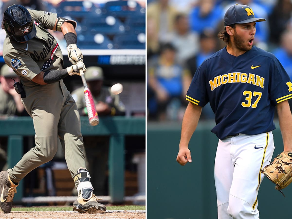 Hours before CWS debut, Michigan's Erik Bakich named college