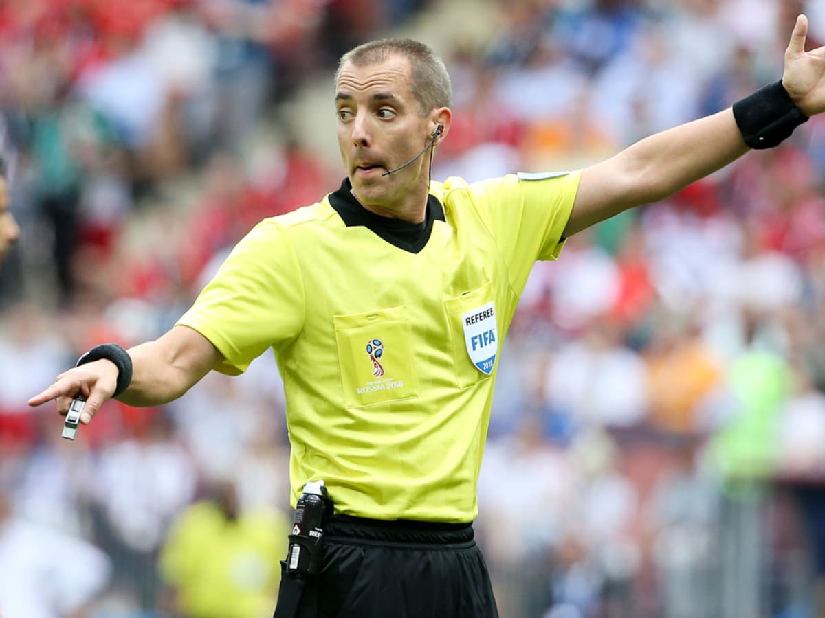 American Referee Mark Geiger Makes World Cup History - ABC News