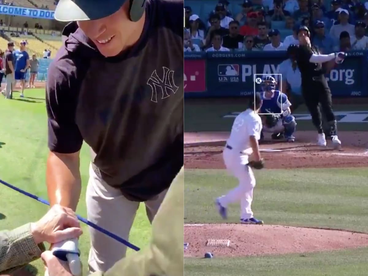 Aaron Judge promises fan he'll hit home run, obviously hits home run, This  is the Loop