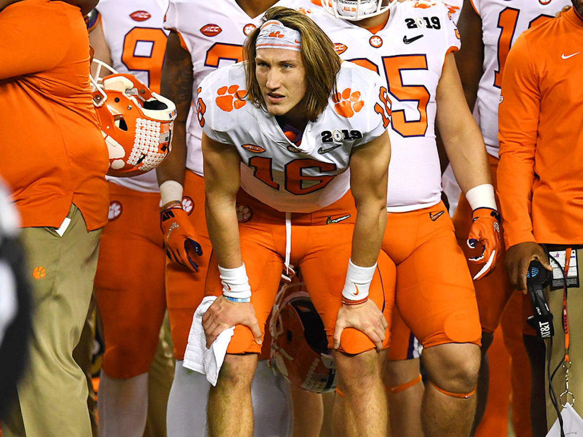 Clemson QB Trevor Lawrence says he doesn't feel pressure of expectations - Sports  Illustrated