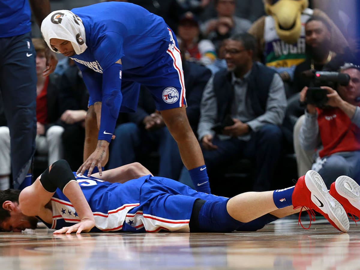 Sixers' Boban Marjanovic avoids serious injury