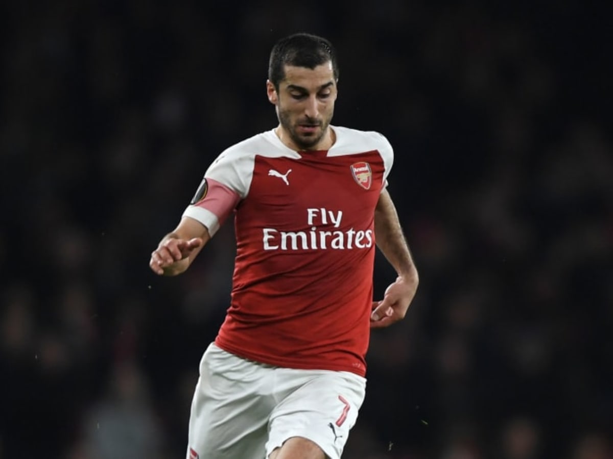 Henrikh Mkhitaryan Plays at the Europa League Semi Final Match