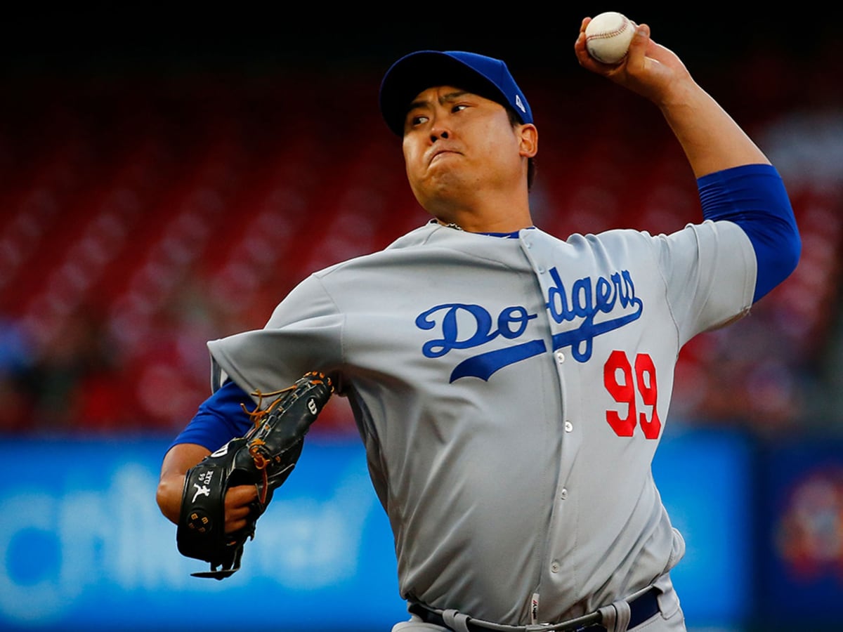 Dodgers Ryu Hyun-jin throws off the mound for the first time, and 2016 MLB  stats via ZIPS – Fan Interference