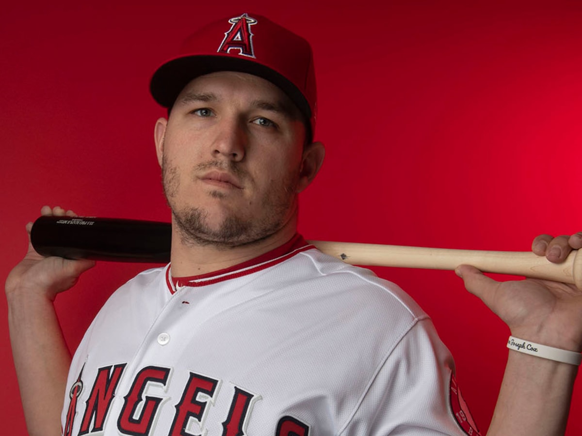 Mike Trout 2012 Action Sports Photo 