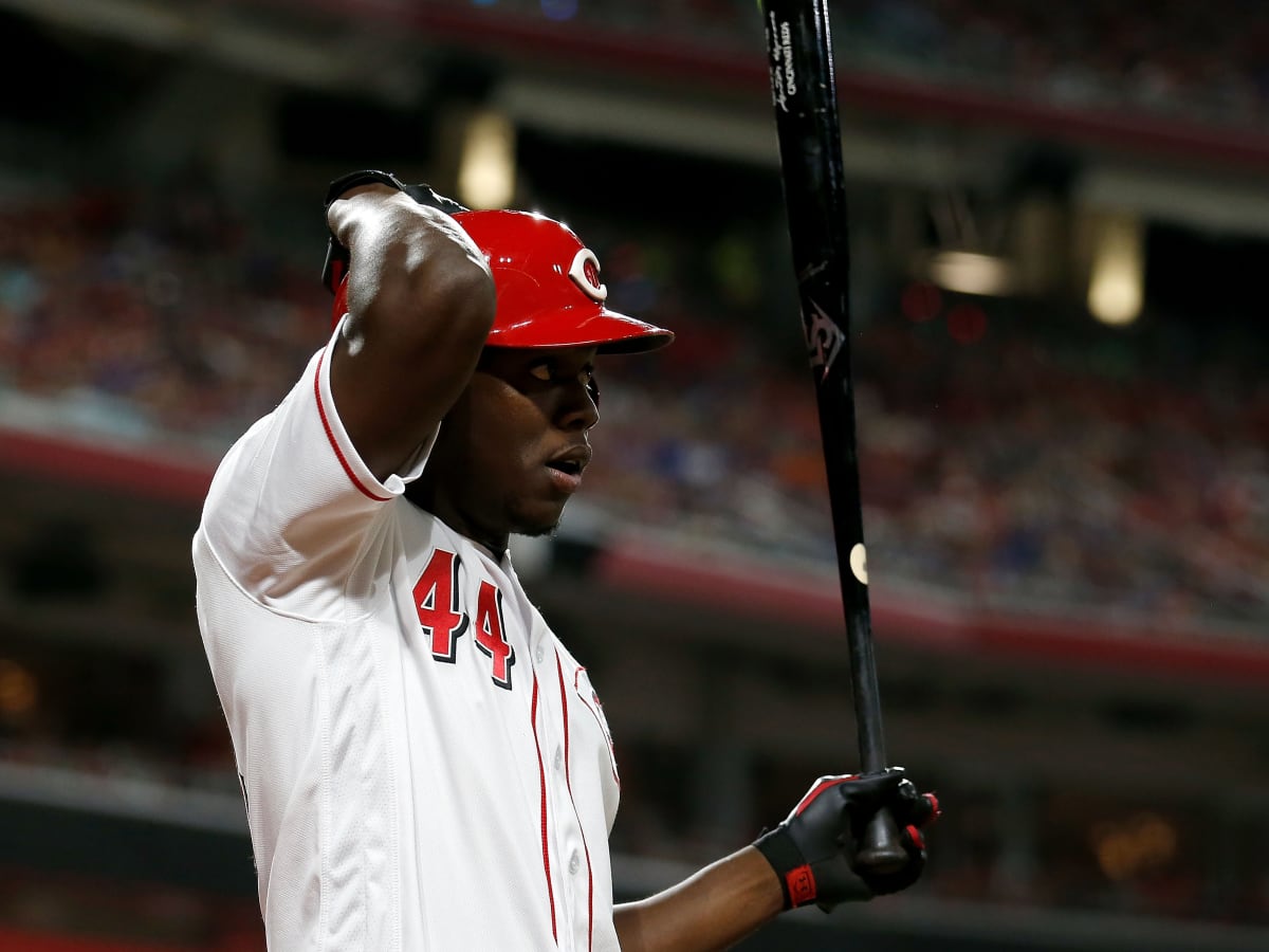 Reds rookie Aristides Aquino GOES OFF for 3 home runs 