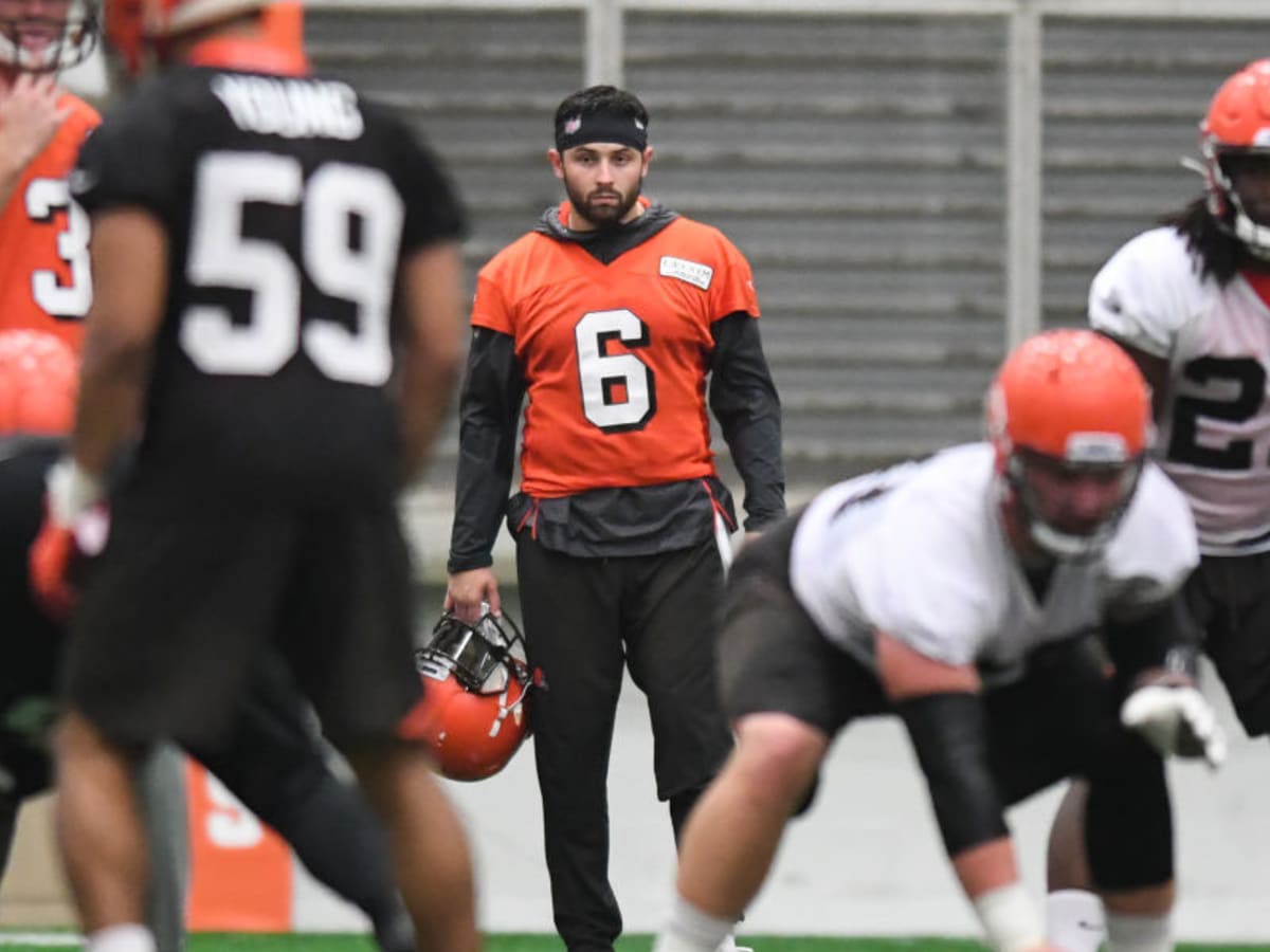 Baker Mayfield Cleveland Browns Autographed Duke Pro Football