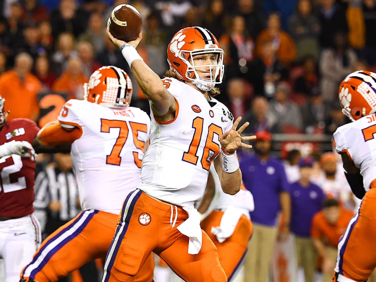 Clemson QB Trevor Lawrence says he doesn't feel pressure of expectations -  Sports Illustrated