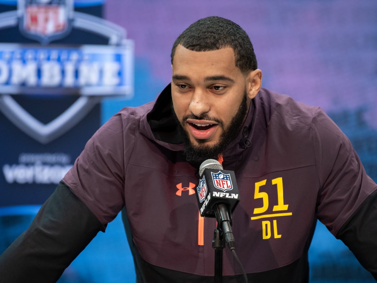 Montez Sweat 40-Yard Dash NFL Combine Record for Linemen