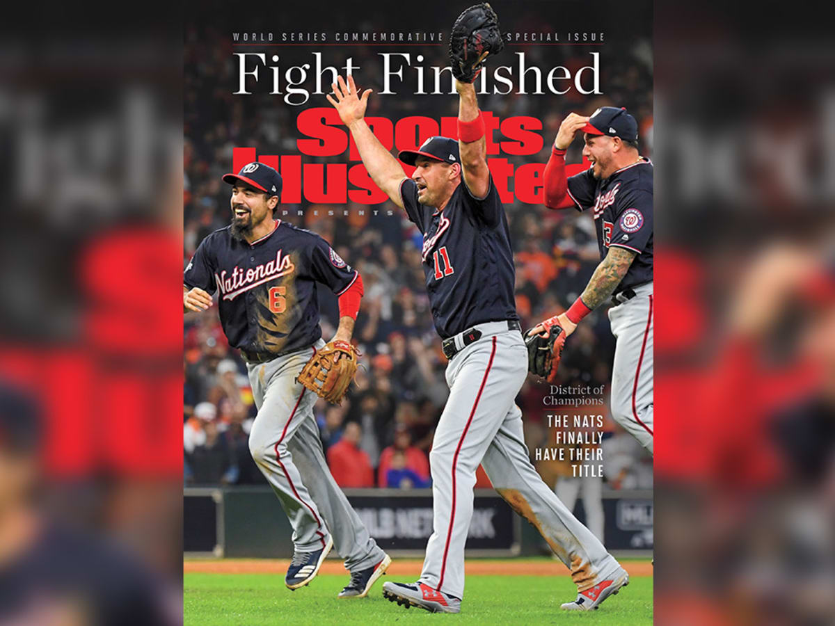 MLB on X: FINISHED THE FIGHT. The @Nationals are #WorldSeries CHAMPS.   / X