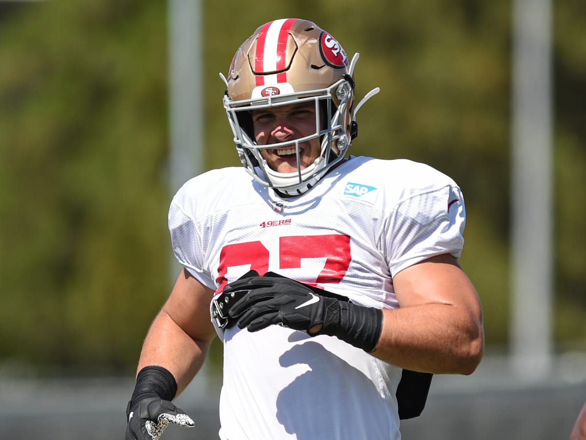 Report: Nick Bosa diagnosed with ankle sprain