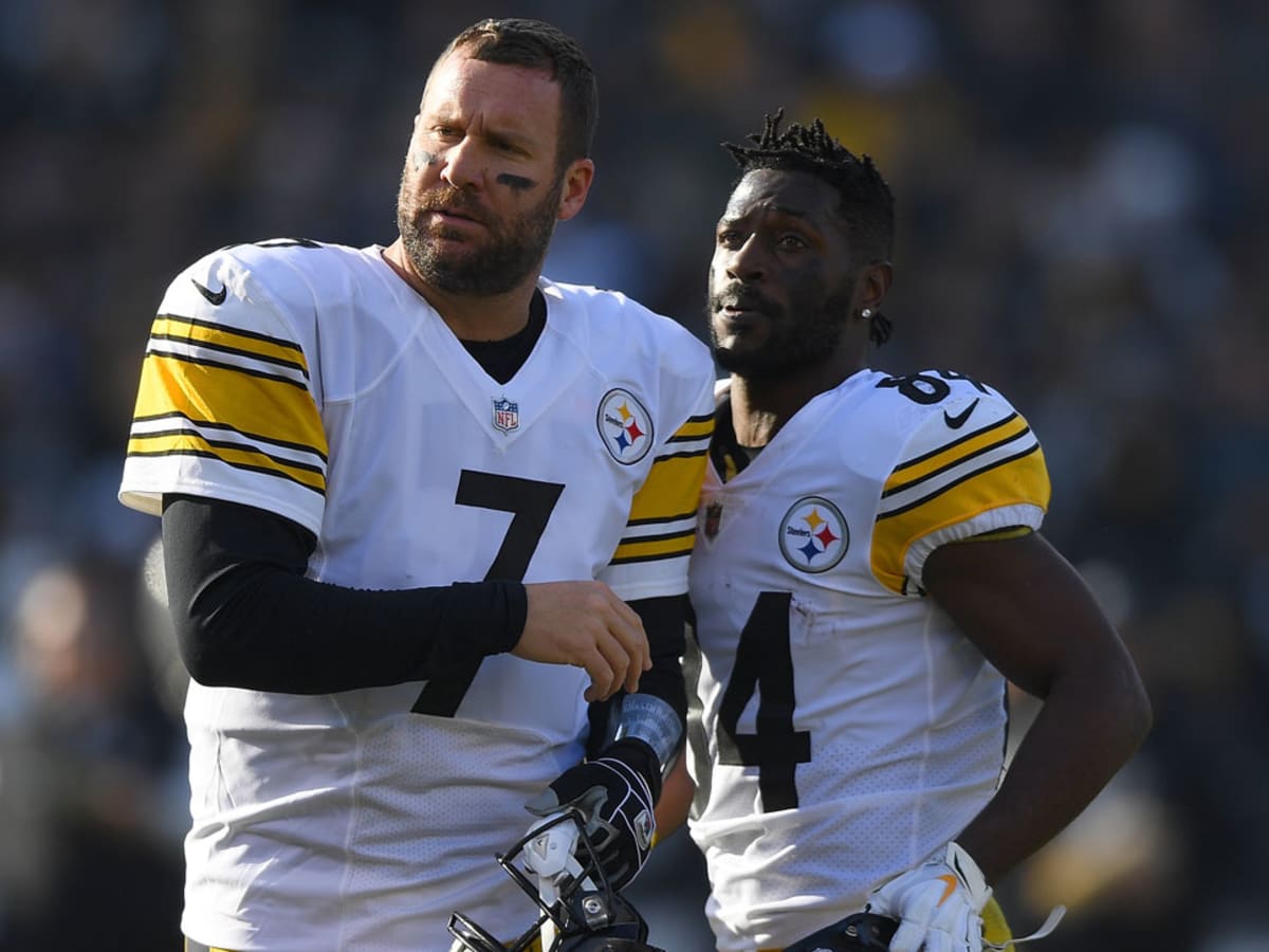 Steelers QB praises 'great teammate' Antonio Brown, who is