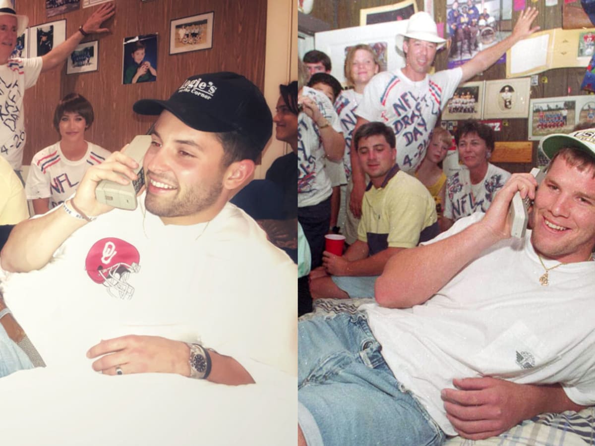 91 draft-day scene at Brett Favre's house was all kinds of amazing 