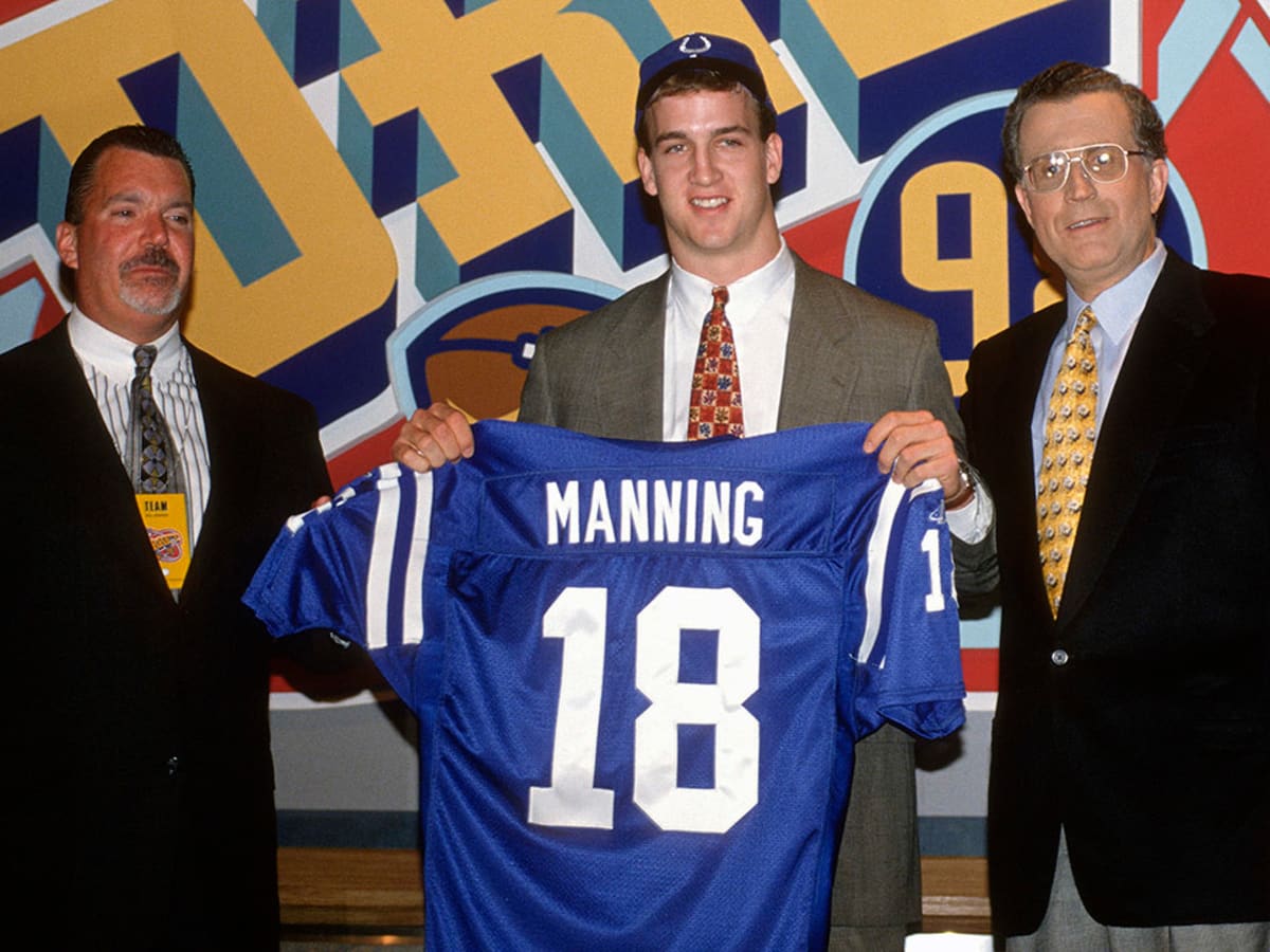 NFL Draft with Peyton Manning, Ryan Leaf going 1-2 hits 25th