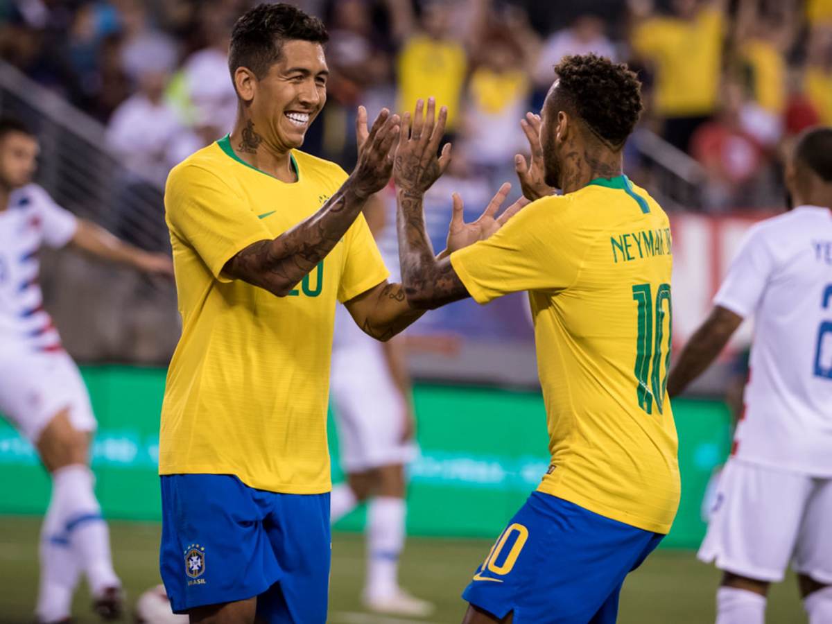 Neymar and Firmino fire Brazil past punchless USA in friendly, USA