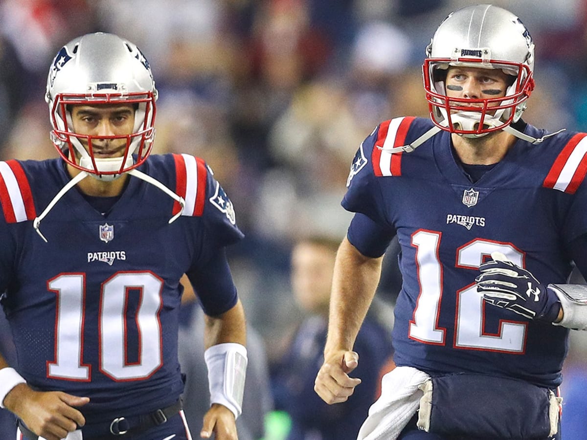 Tom Brady denies celebrating Jimmy Garoppolo trade