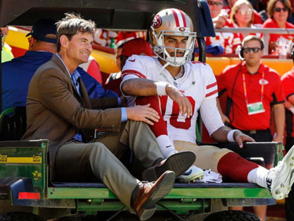 Jimmy Garoppolo in process of gathering multiple opinions before deciding  on ankle surgery - ESPN