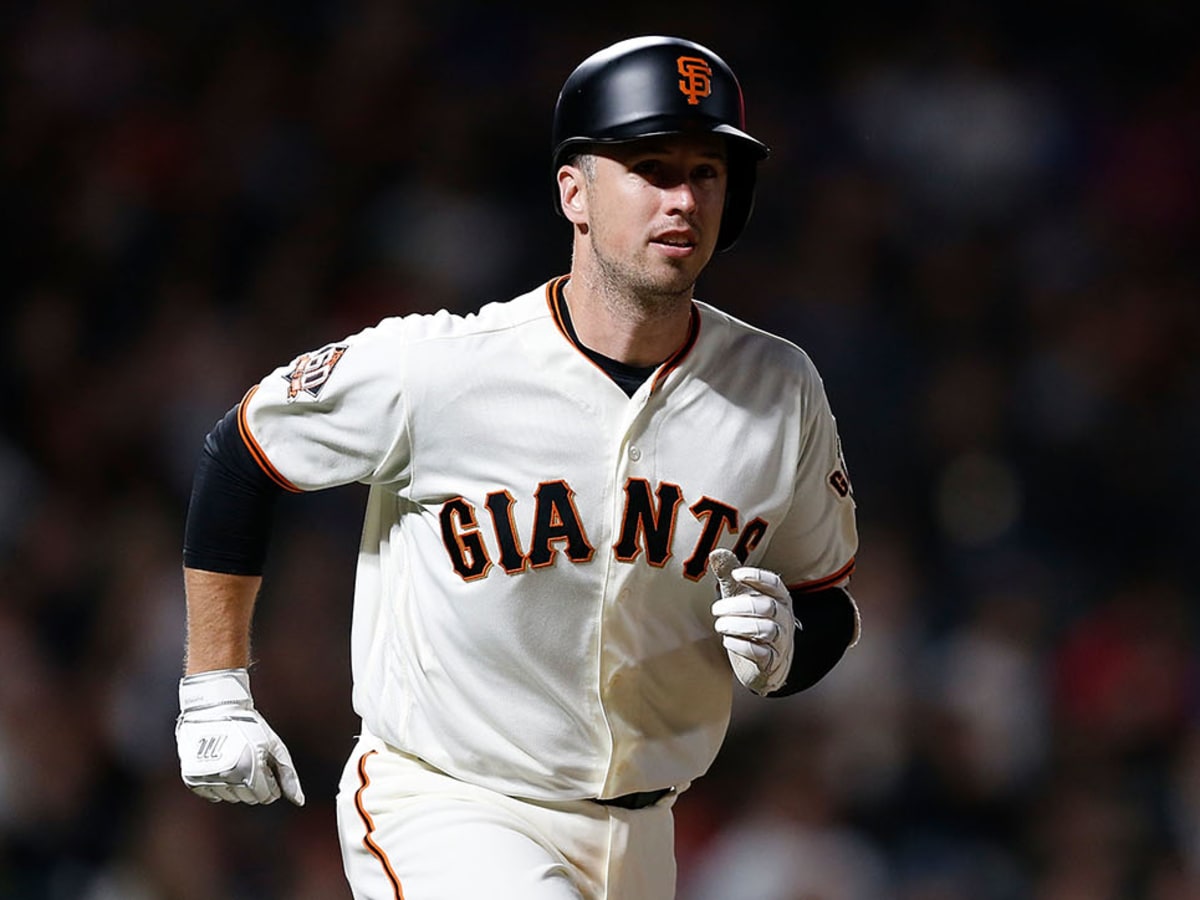 SF Giants' Buster Posey removed from game against Mets