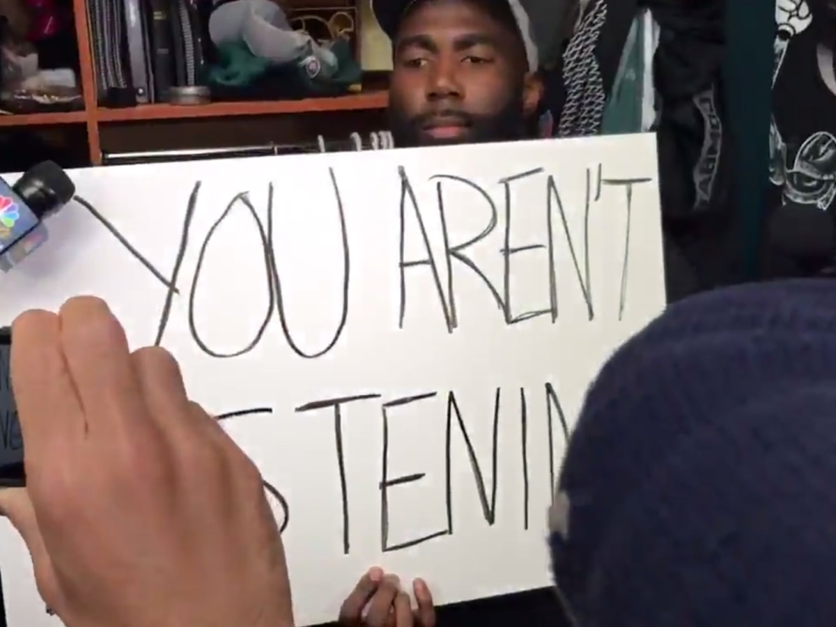 Malcolm Jenkins Has a Message for the White House: You Aren't