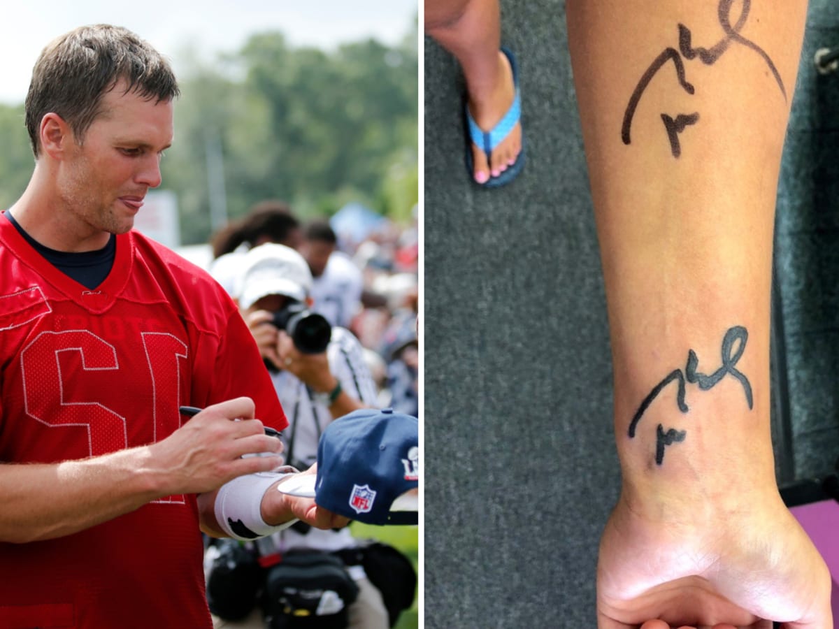 Tom Brady Responds After Teammate Gets Super Bowl Tattoo