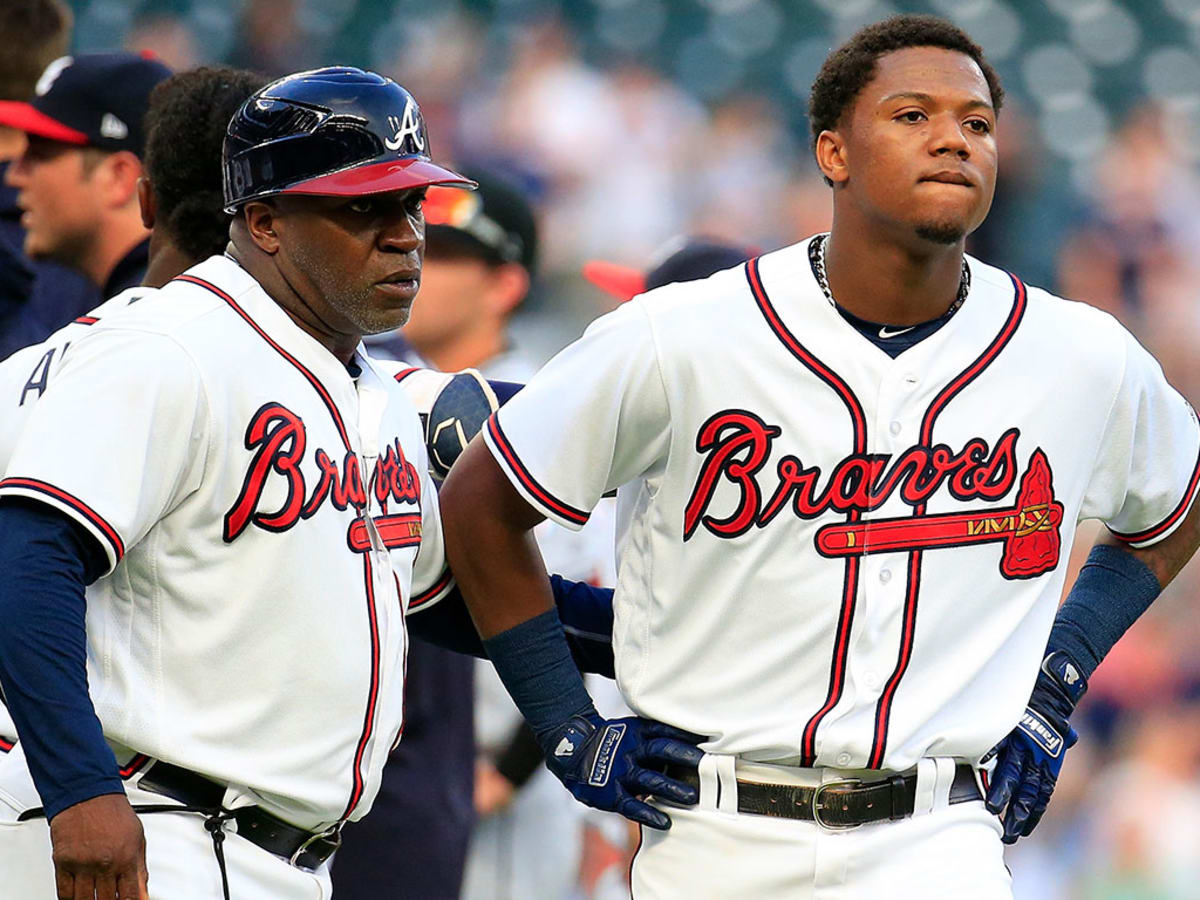 Ronald Acuna Jr Suffers Elbow Injury After Being Hit by 1st Pitch