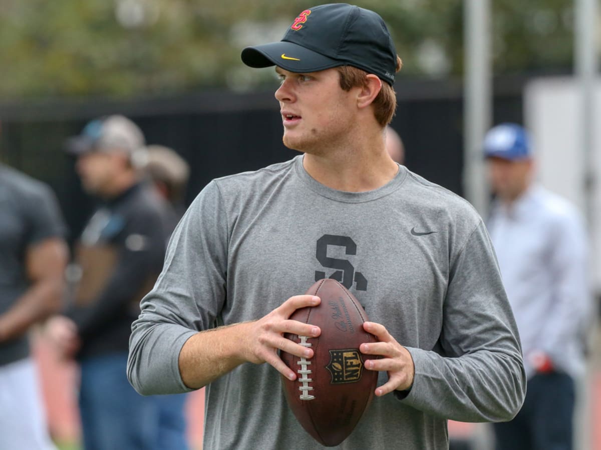 USC QB and Possible Top Pick Sam Darnold Impressive In Front of Browns  Brass at USC Pro Day