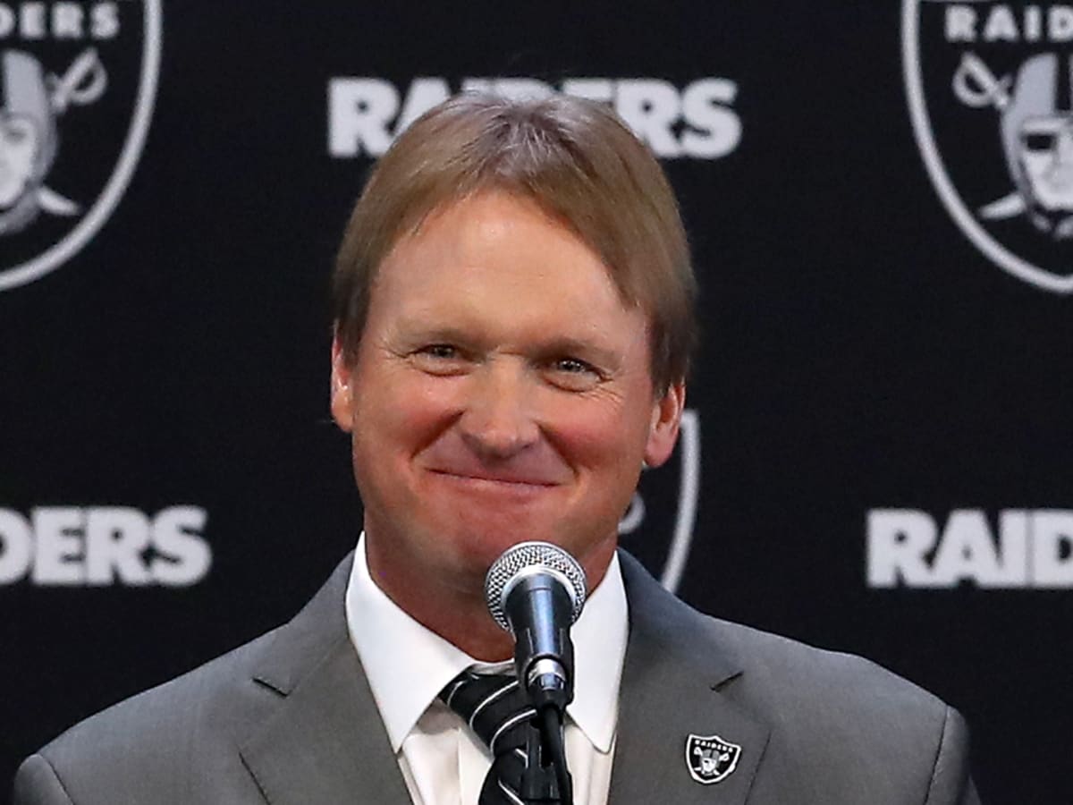 Jon Gruden Is Coaching While the NFL Weighs Discipline for