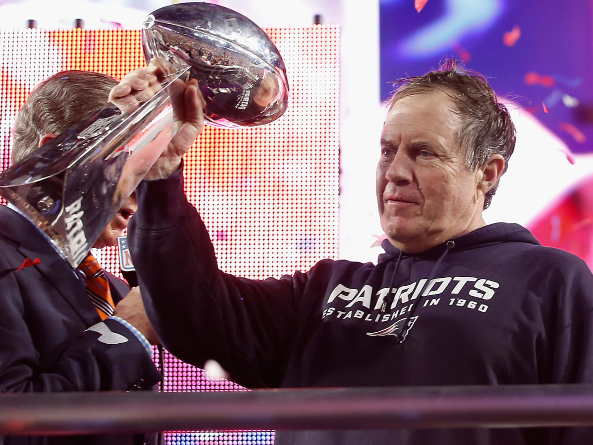 Which rings did Bill Belichick wear in his Super Bowl flex? A closer look