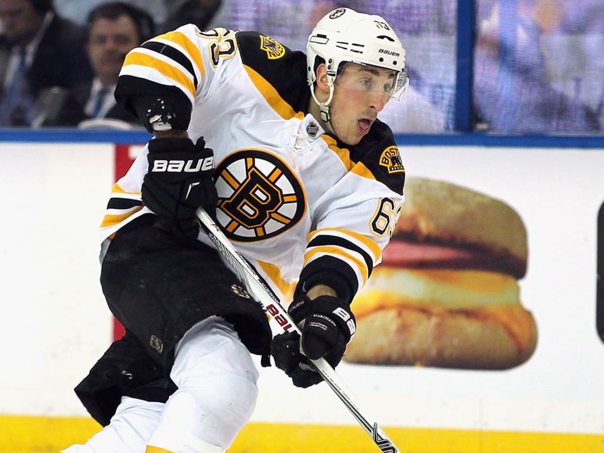 Brad Marchand in Action Boston Bruins Hockey Photo
