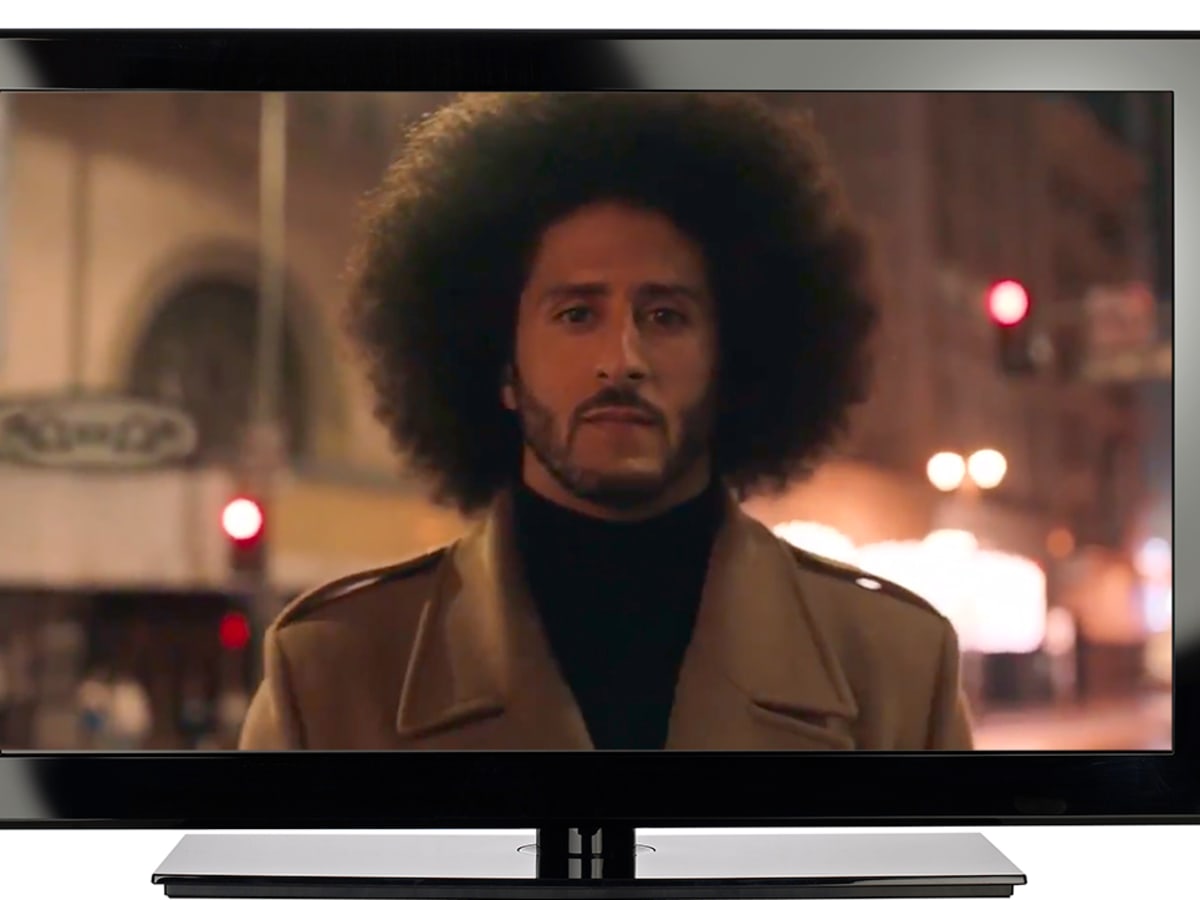 ESPN on X: Colin Kaepernick and Nike revealed their monochromatic