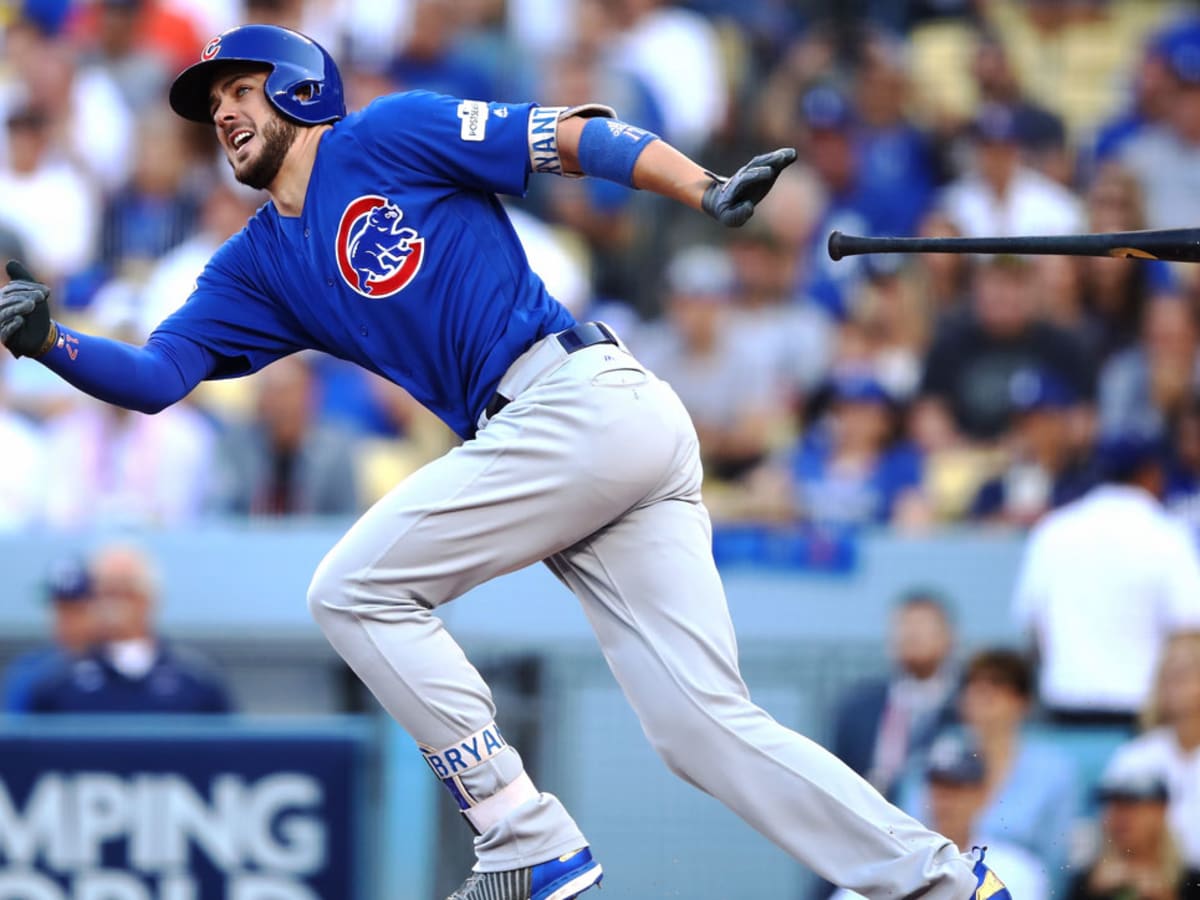 Kris Bryant makes MLB debut, strikes out in first at-bat