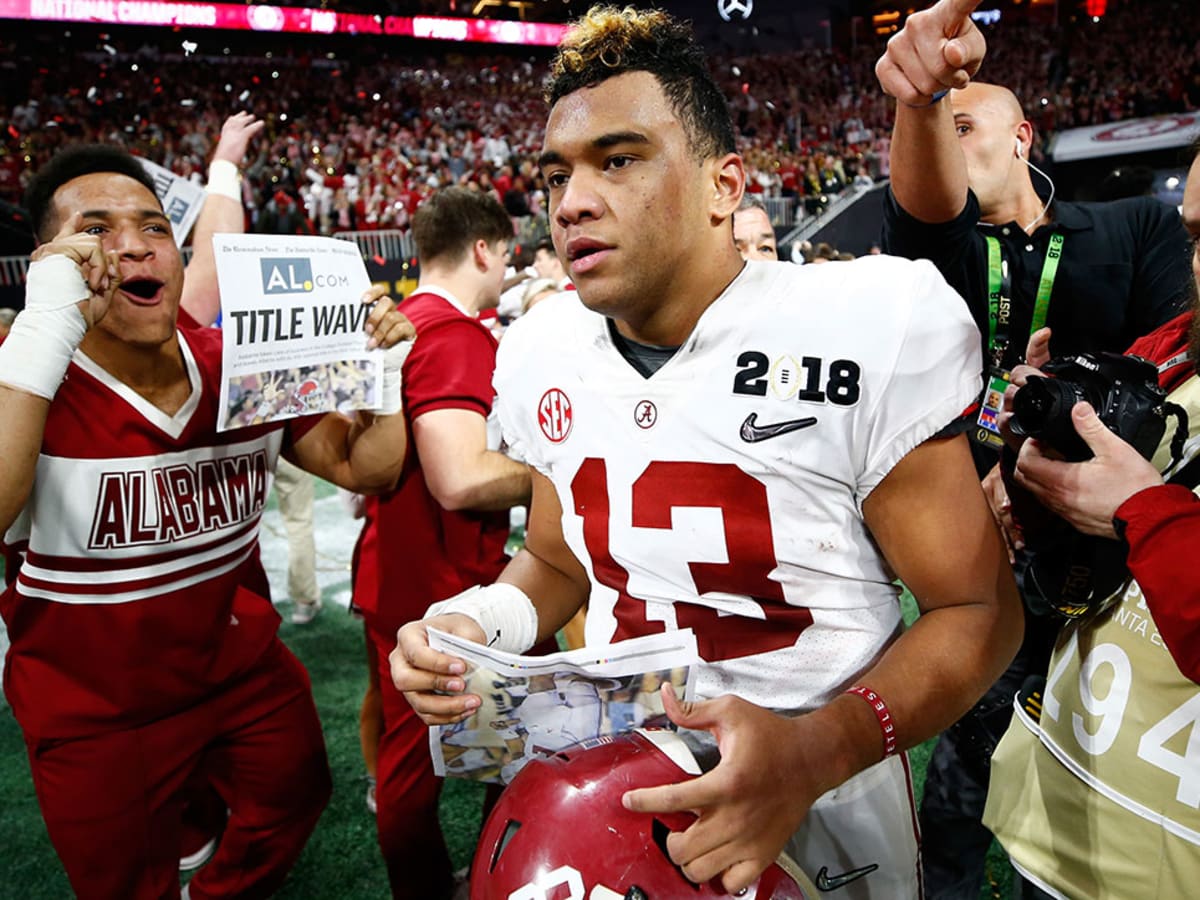 Watch Tua Tagovailoa-to-DeVonta Smith play that won Alabama the CFP  national championship 